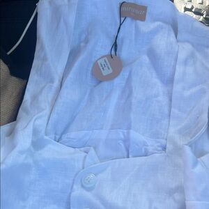 Women's Classic White Button Down Shirt